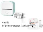 Portable Mini Thermal Label Printer Home Photo Printer Student Wrong Question Printer Bluetooth-compatible Mini Label Printer Price Tag - Image 6