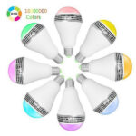 Creative Home LED Smart Bluetooth Speaker E27 Bulb Light - Image 3