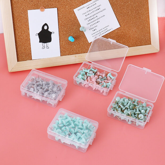 Creative Morandi Color P-ushpin DIY Push Pin - Image 1
