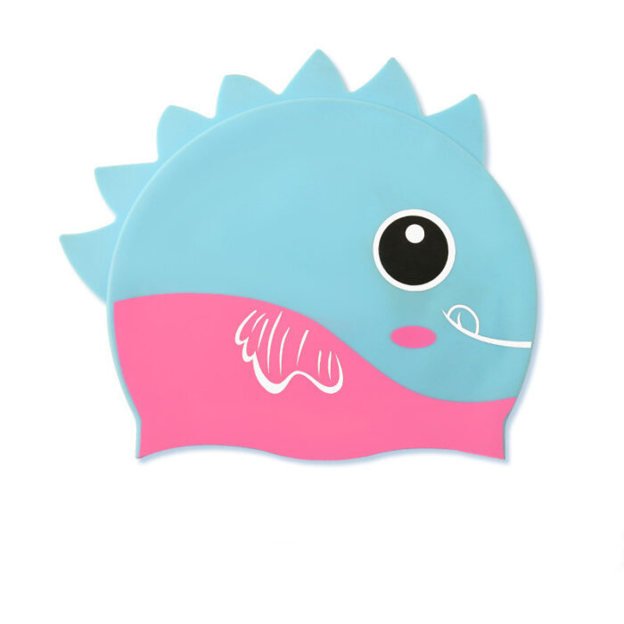 Children's Cartoon Silicone Swim Cap - Image 7