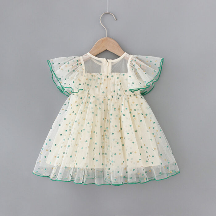 Clothing Party Romper Children girls kids dresses Overall - Image 3