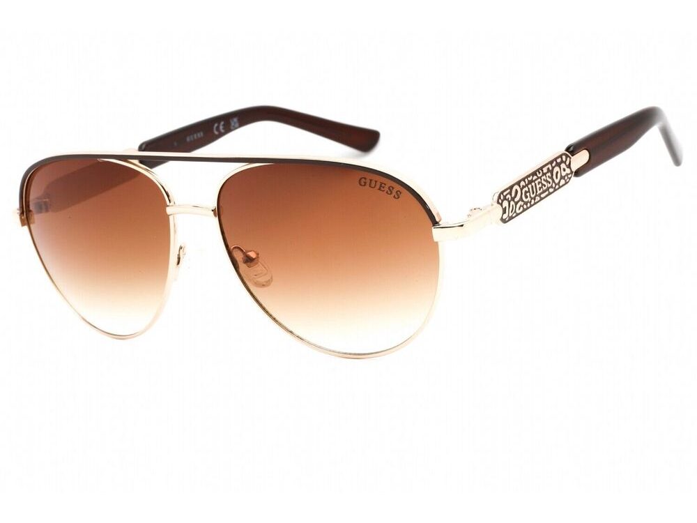 Guess Gold Metal Sunglasses