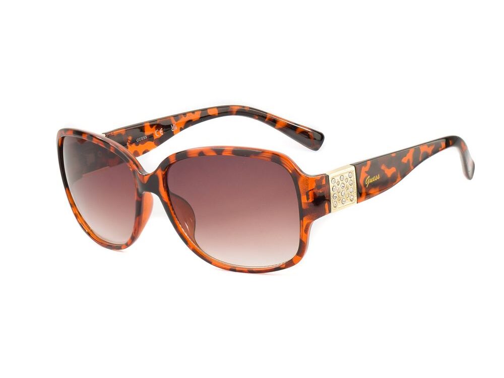 Guess Brown Resin Sunglasses