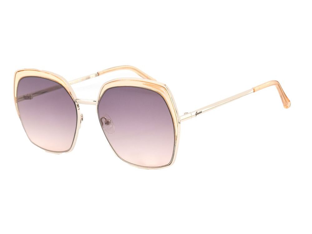 Guess Gold Metal Sunglasses