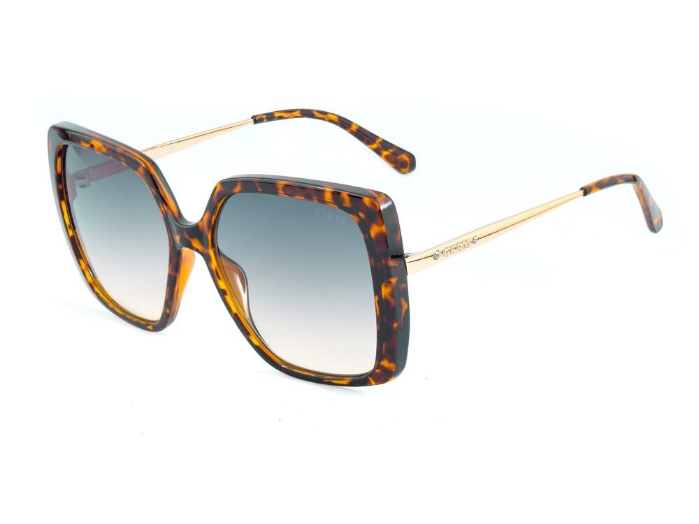 Guess Brown Metal Sunglasses