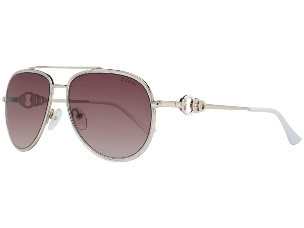 Guess Gold Metal Sunglasses
