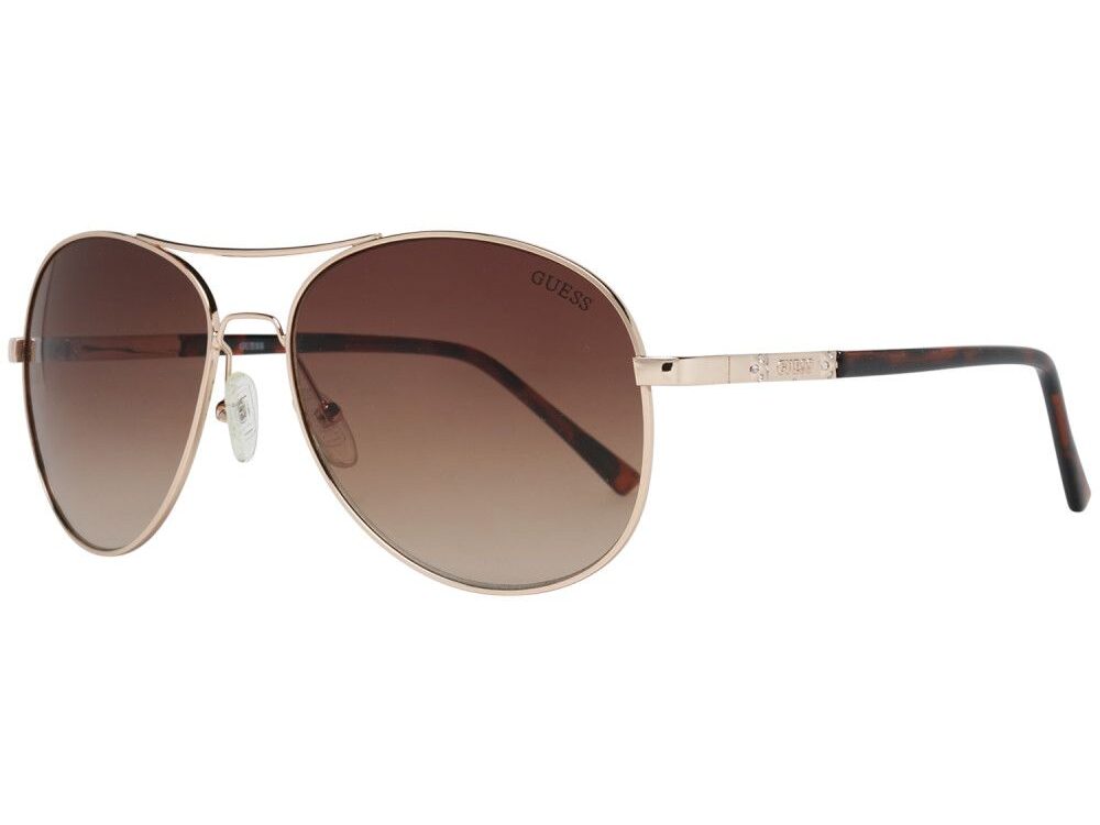 Guess Gold Metal Sunglasses