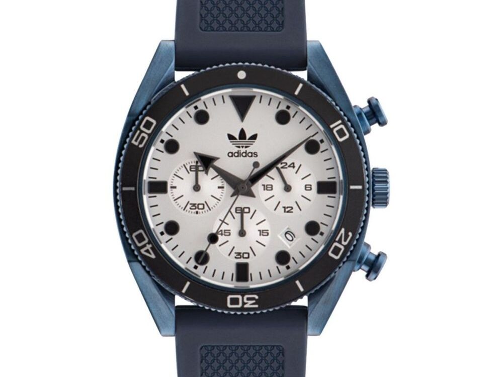 Adidas Black Synthetic Sport Watch