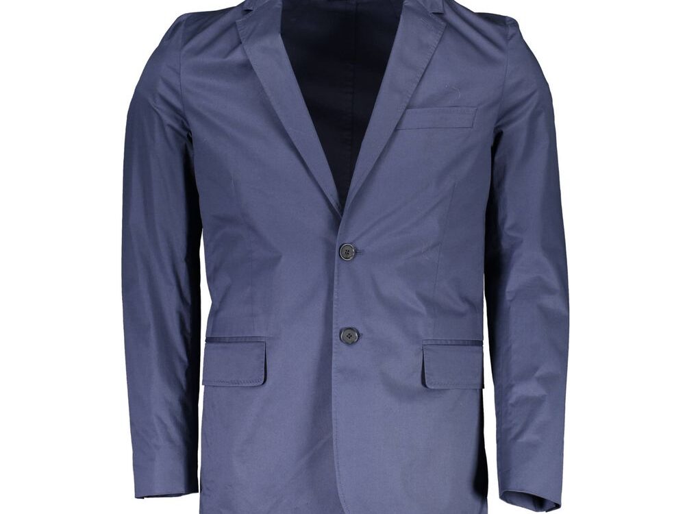Gant Blue Cotton Men's Jacket