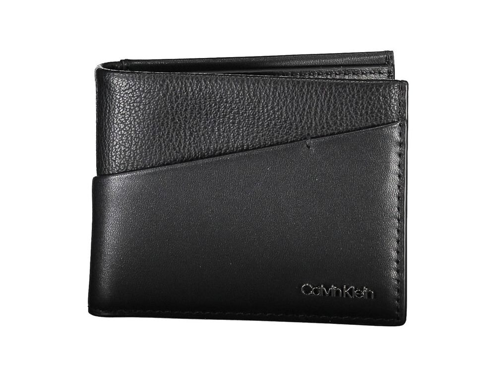 Calvin Klein Black Polyester Men Wallet