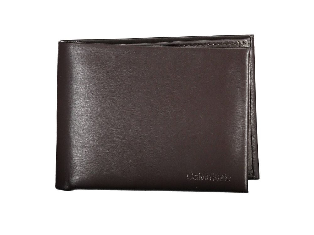 Calvin Klein Marrone Leather Men Wallet