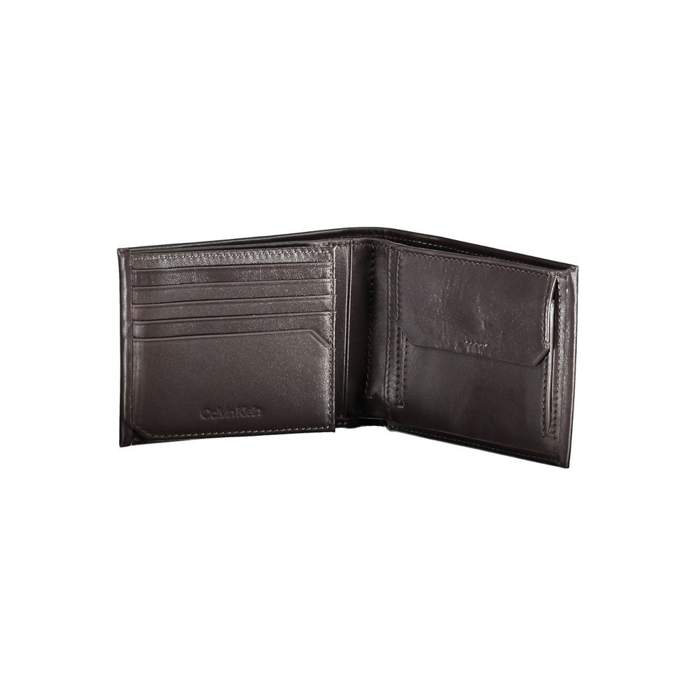 Calvin Klein Marrone Leather Men Wallet - Image 3