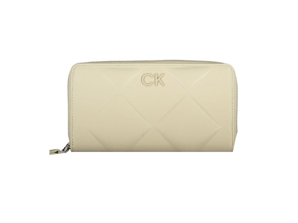 Calvin Klein Beige Polyester Women Wallet