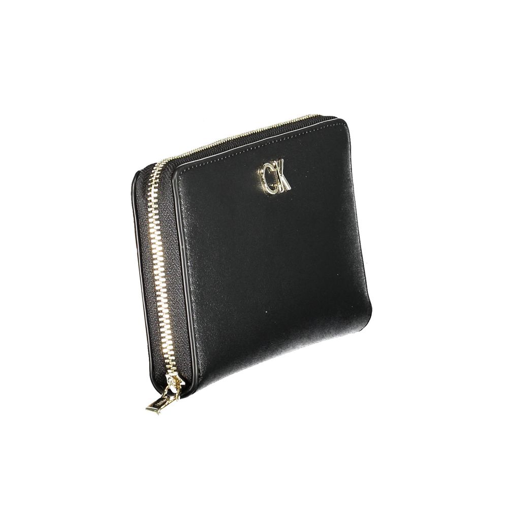 Calvin Klein Black Polyethylene Women Wallet - Image 3