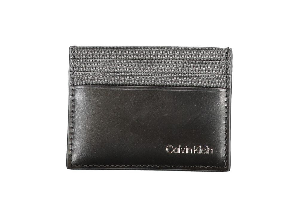 Calvin Klein Black Leather Men Wallet