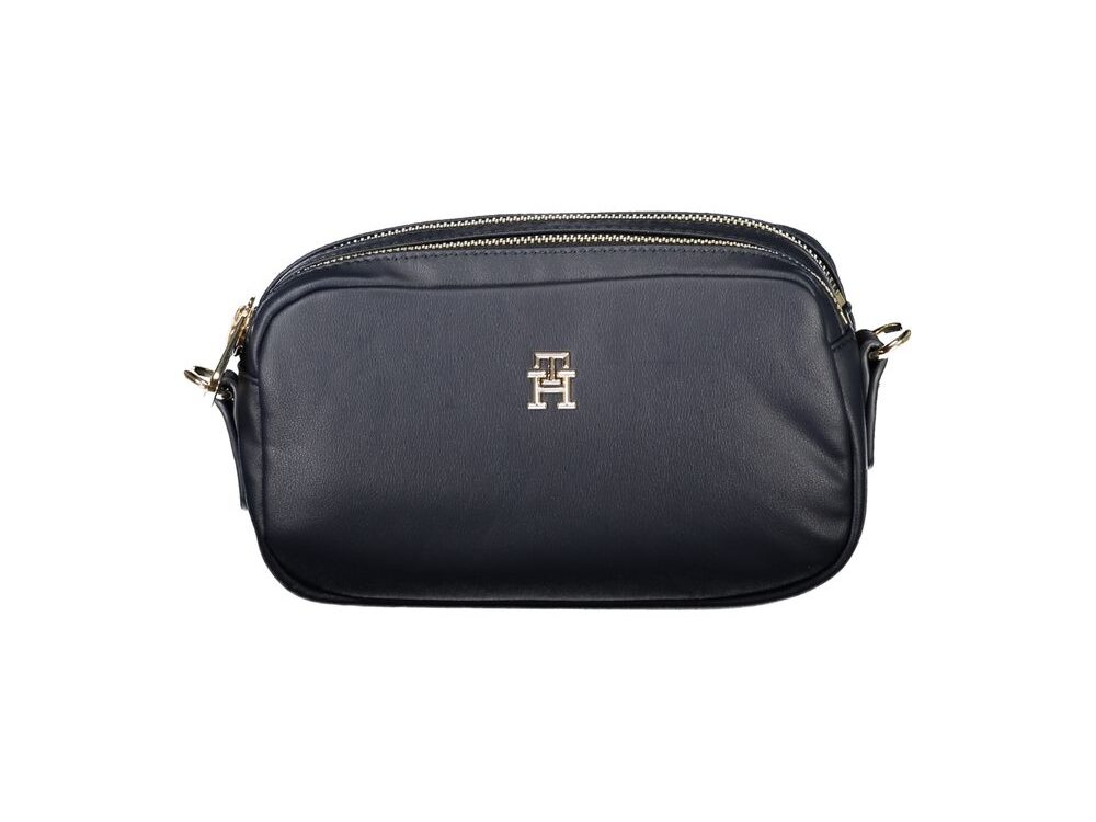 Tommy Hilfiger Blue Polyester Women Handbag