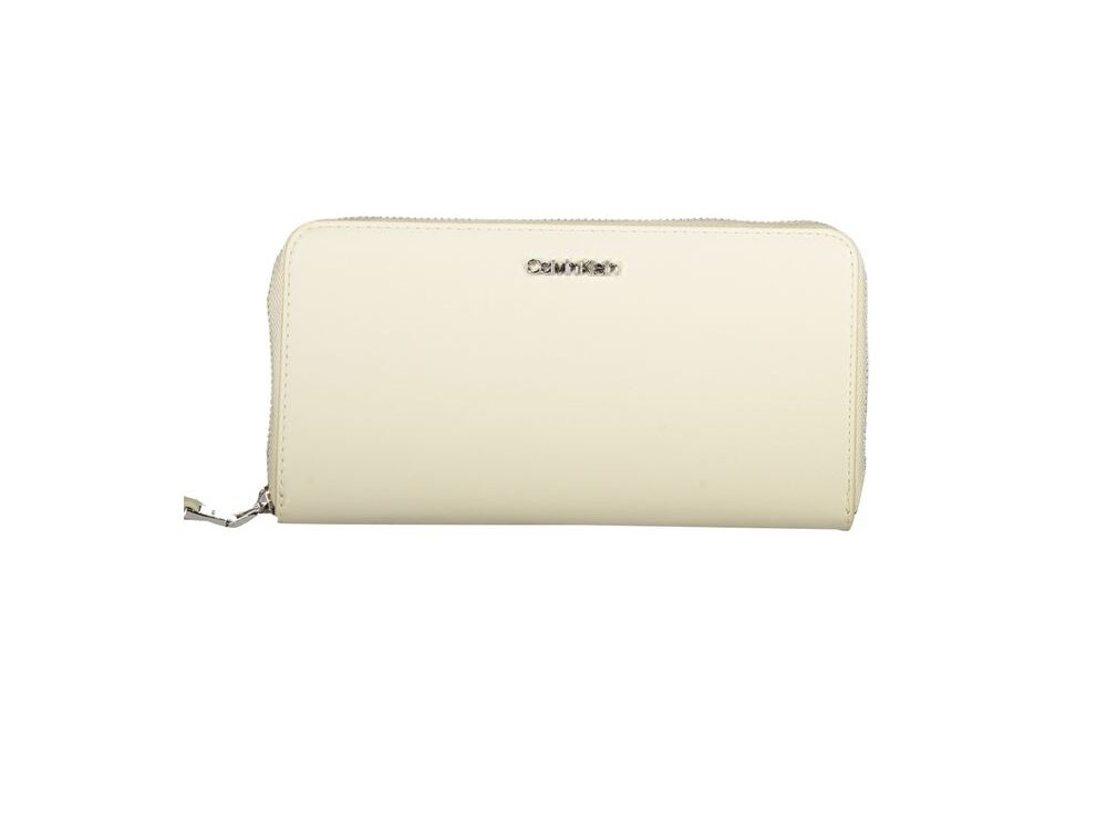 Calvin Klein Beige Polyurethane Women Wallet