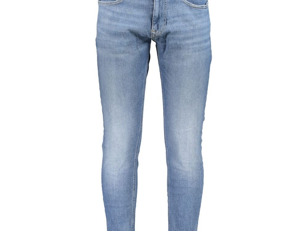 Tommy Hilfiger Blue Cotton Men Jeans