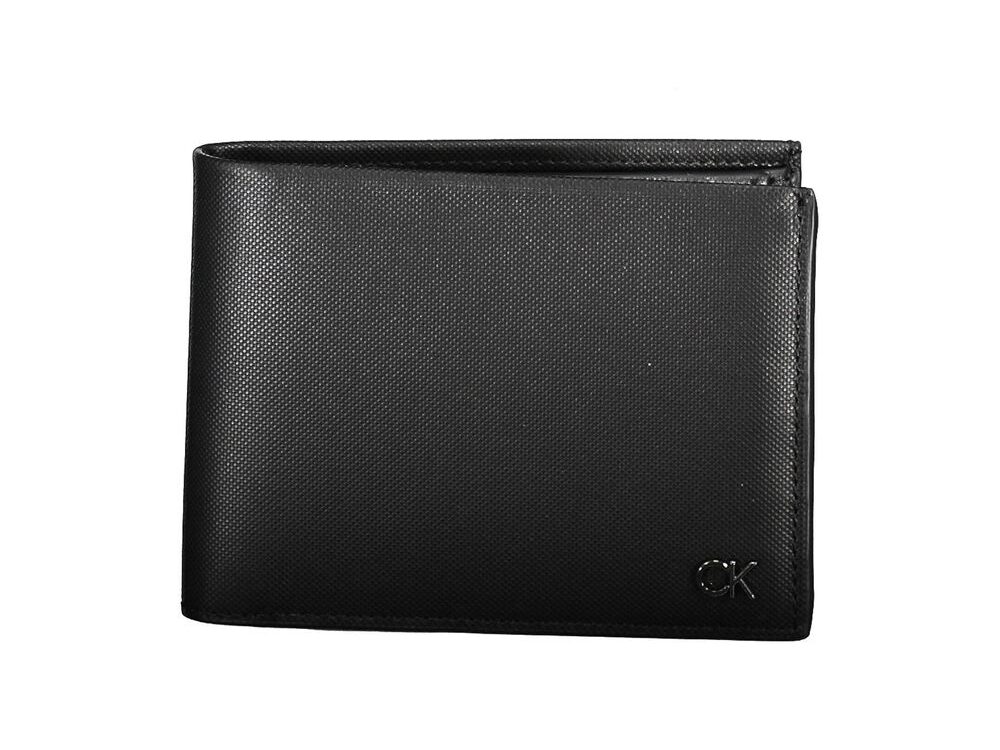 Calvin Klein Black Leather Men Wallet