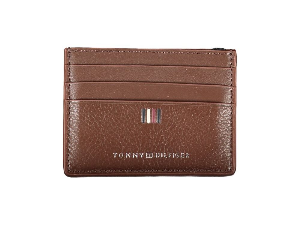 Tommy Hilfiger Marrone Leather Men Wallet