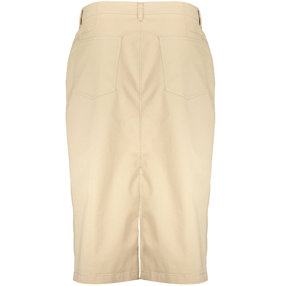Gant Beige Cotton Women Skirt - Image 2