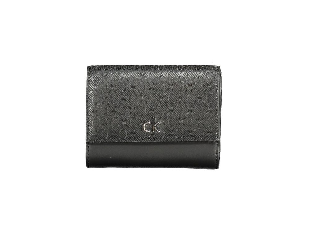 Calvin Klein Black Polyester Women Wallet