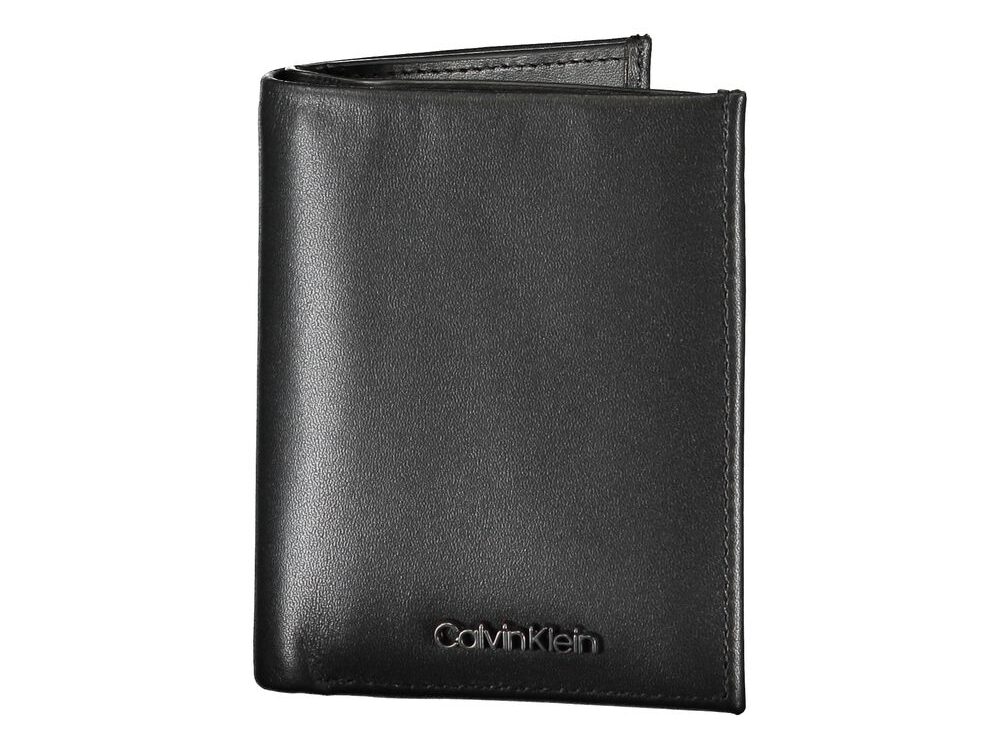 Calvin Klein Nero Leather Men Wallet
