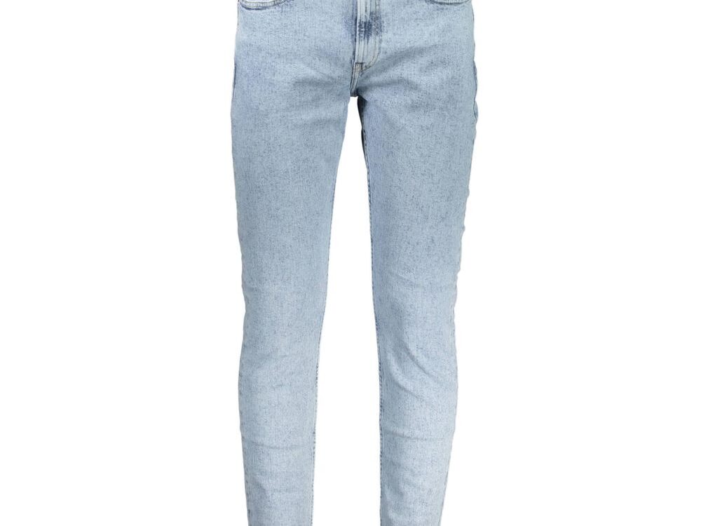Calvin Klein Azzurro Cotton Men Jeans