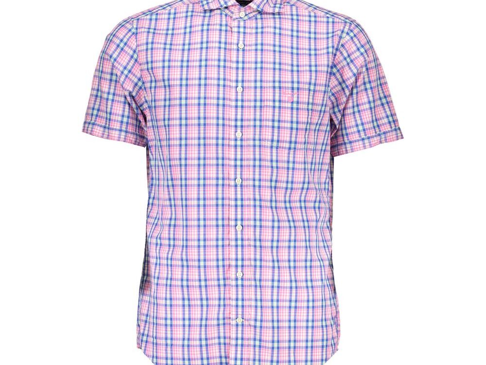 Gant Pink Cotton Men Shirt