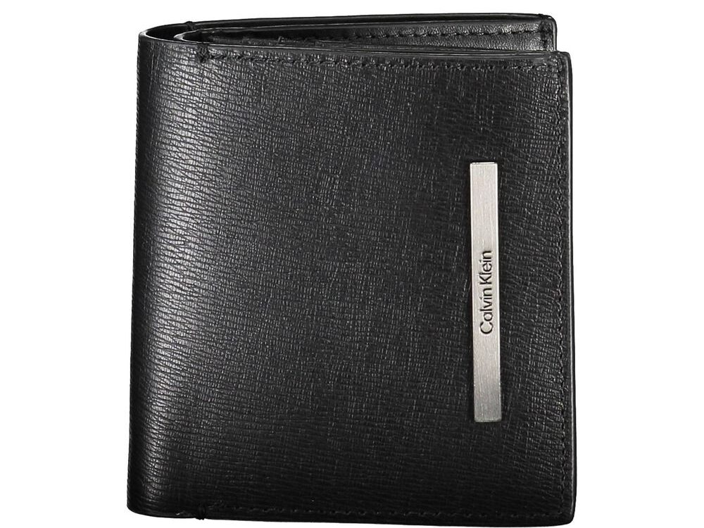 Calvin Klein Nero Eco Pelle Men Wallet