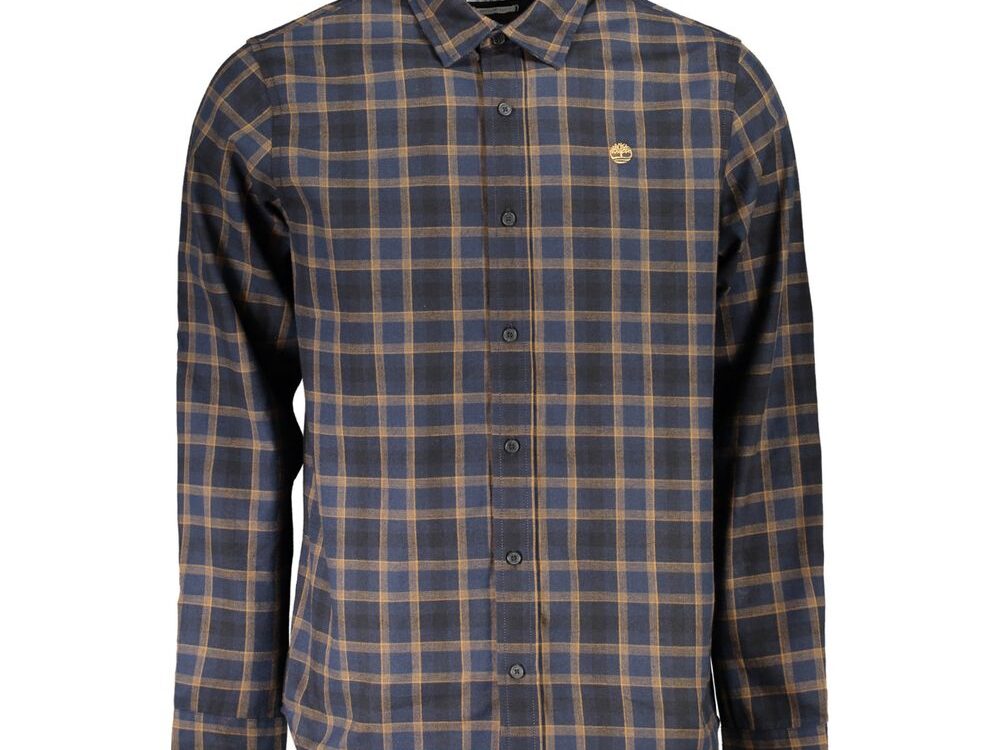 Timberland Blue Cotton Men's Shirt