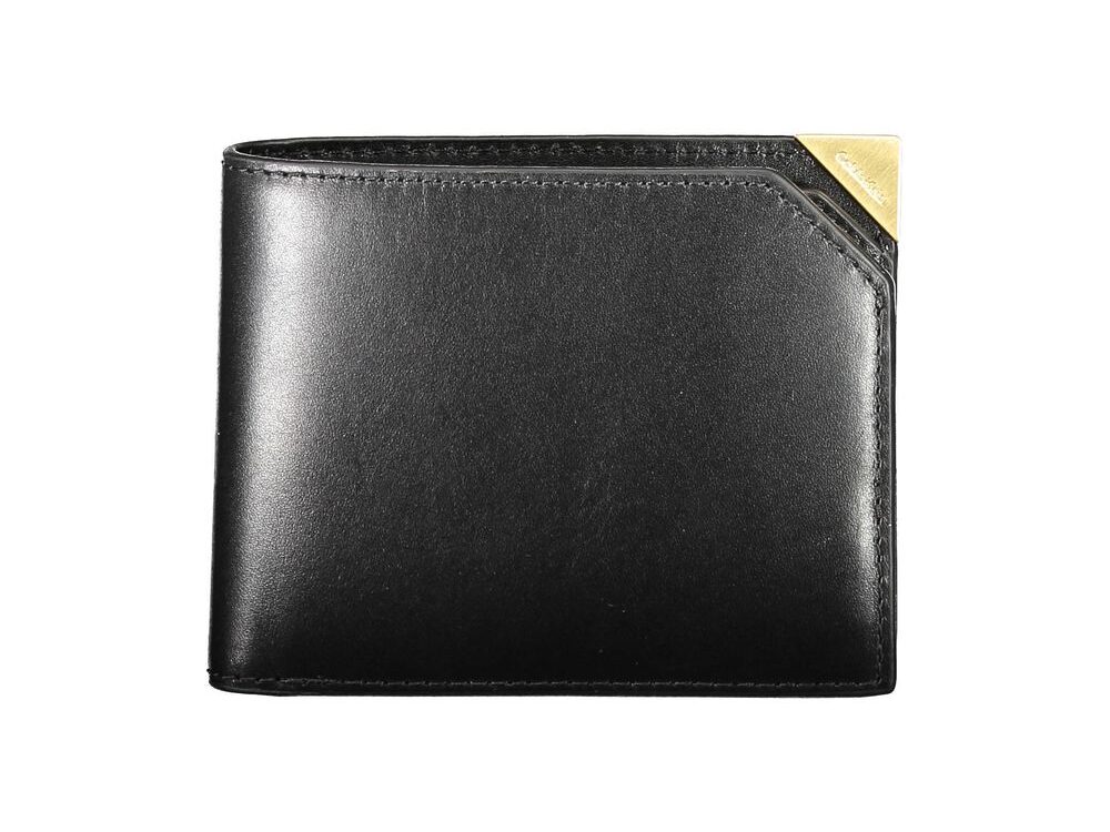 Calvin Klein Nero Leather Men Wallet