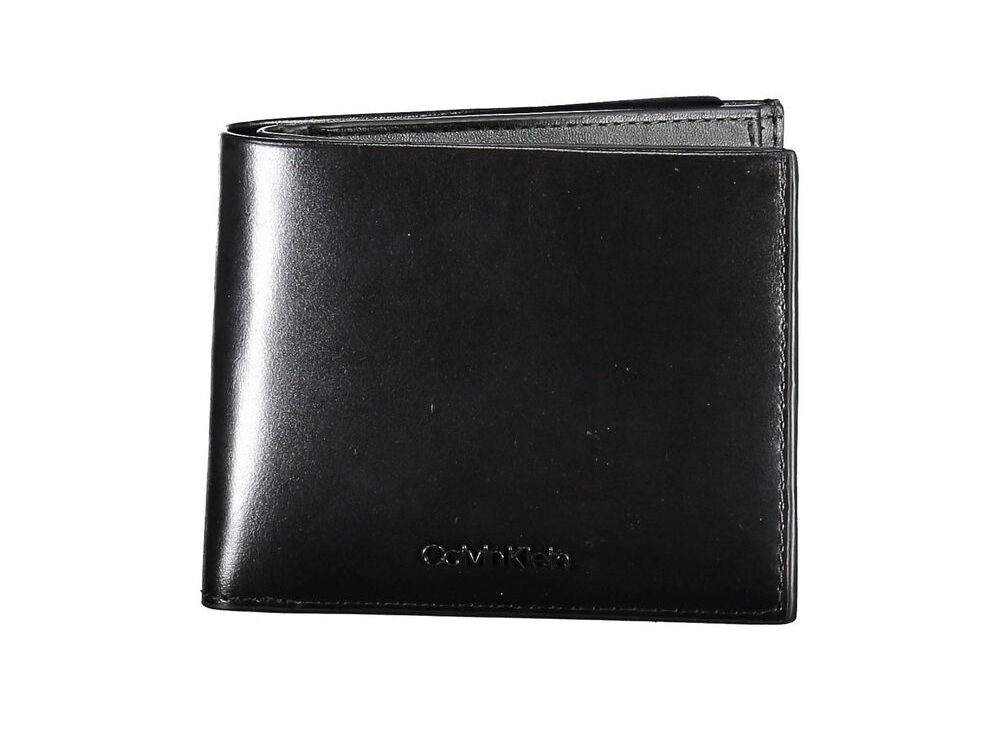 Calvin Klein Black Leather Men Wallet