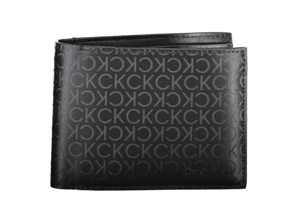 Calvin Klein Nero Polyester Men's Wallet