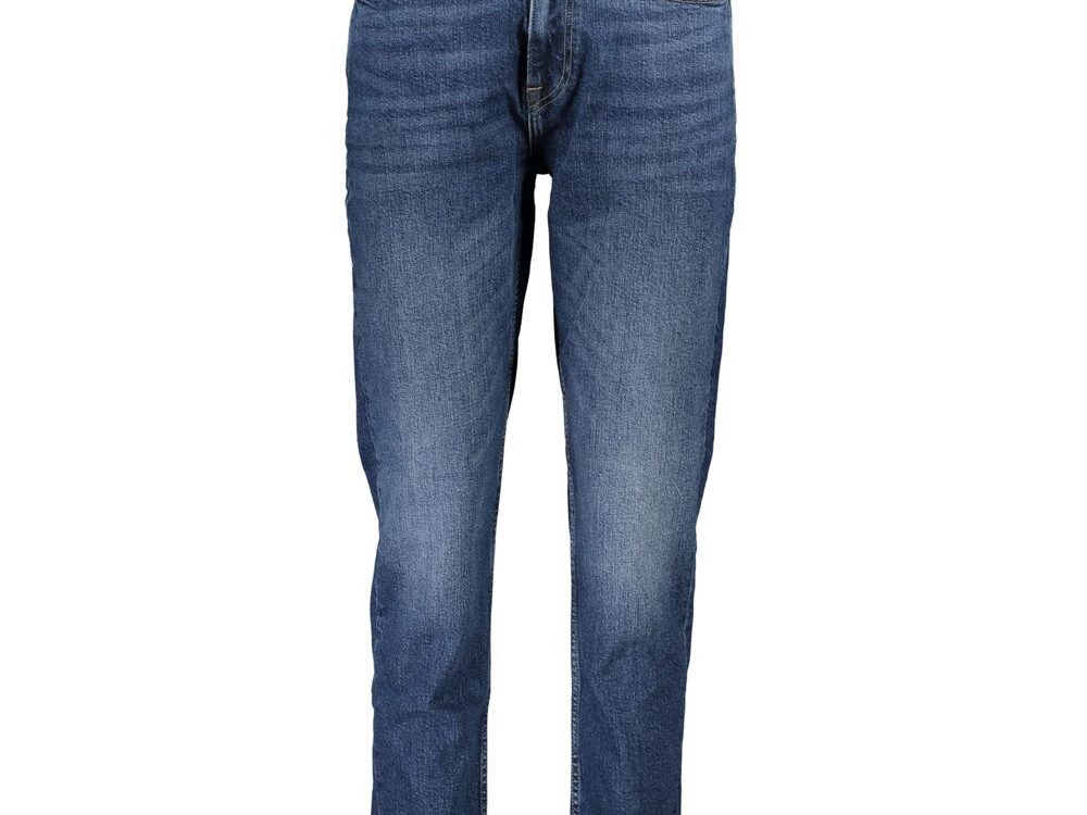 Tommy Hilfiger Blu Cotton Women Jeans Slim Ankle