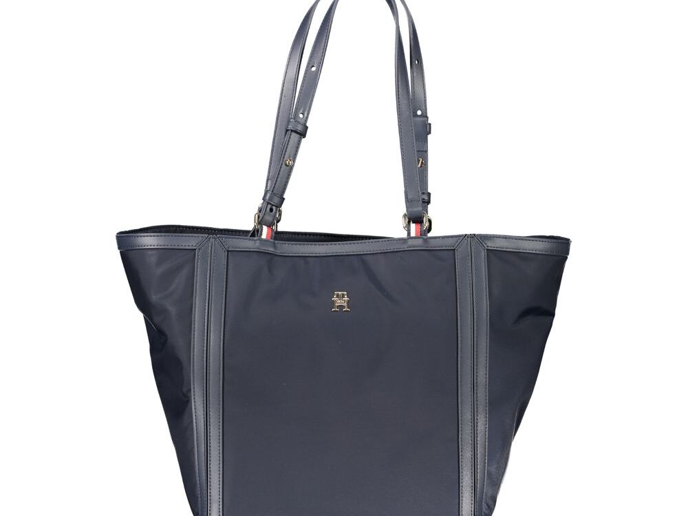 Tommy Hilfiger Blue Polyester Women Handbag