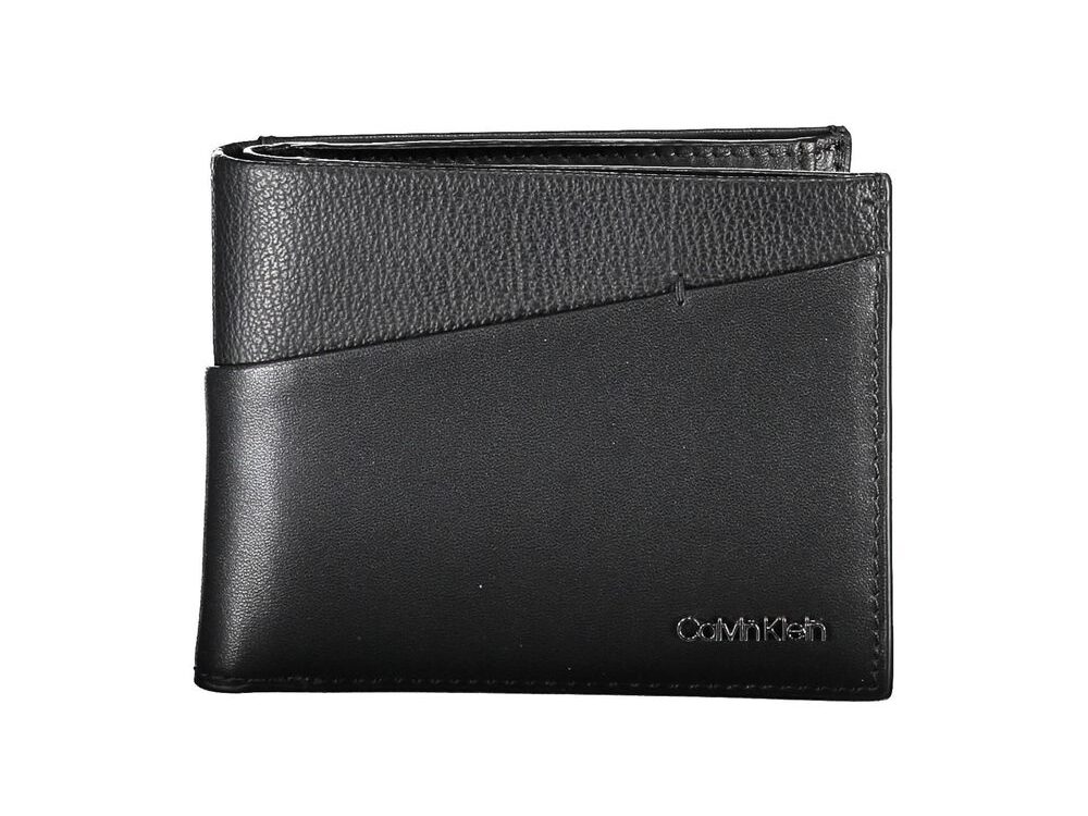 Calvin Klein Nero Leather Mens Wallet