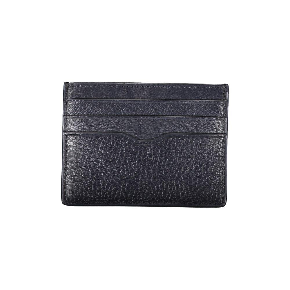 Tommy Hilfiger Blue Leather Men Wallet - Image 2