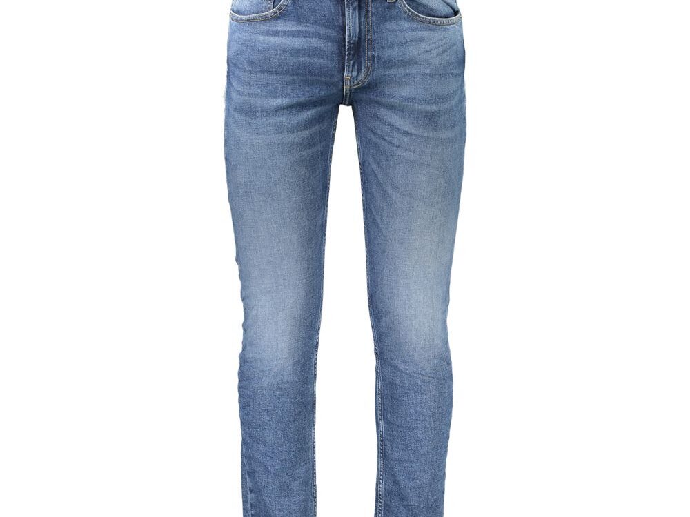 Calvin Klein Blue Cotton Men Jeans
