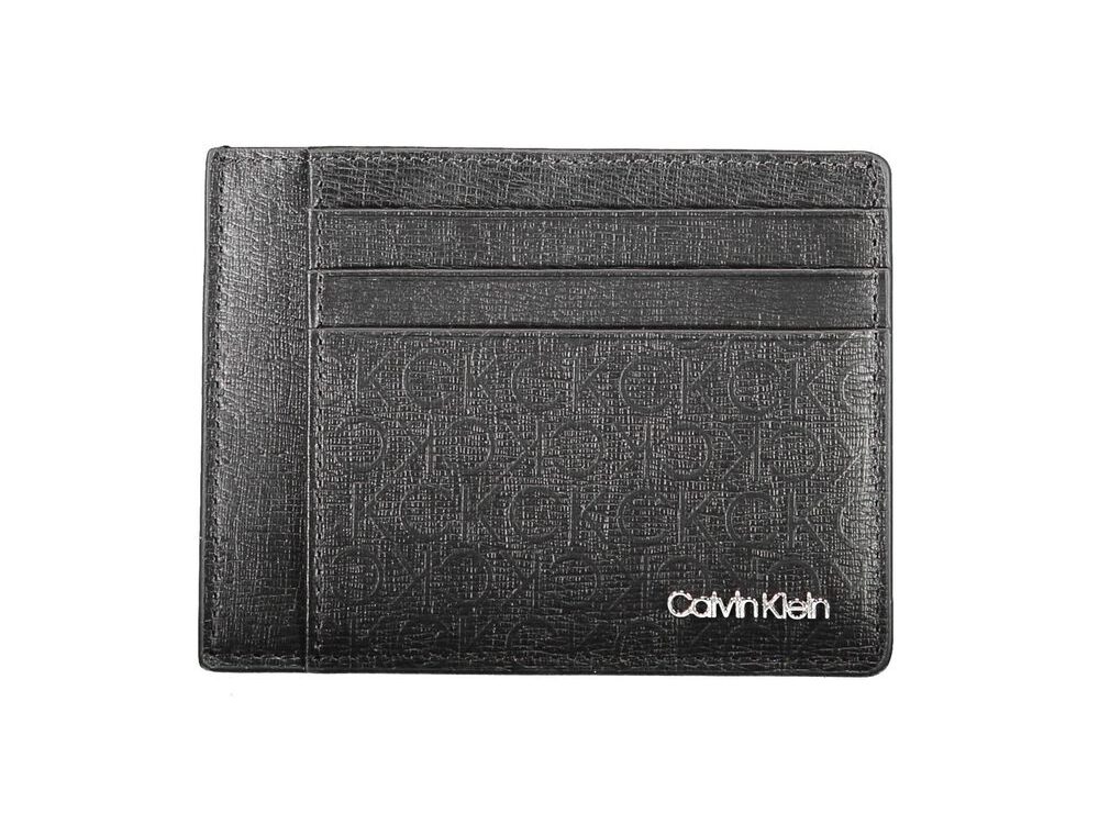 Calvin Klein Nero Polyurethane Men Wallet
