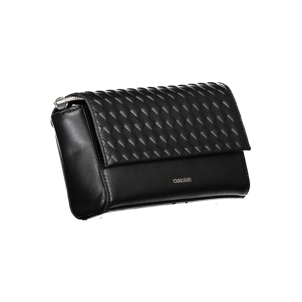 Calvin Klein "Black Polyester Women Shoulder Bag" - Image 3
