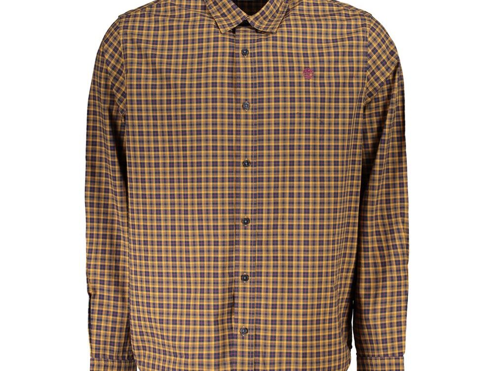 Timberland Blue Cotton Men's Shirt