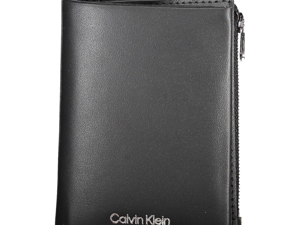 Calvin Klein Black Leather Men Wallet