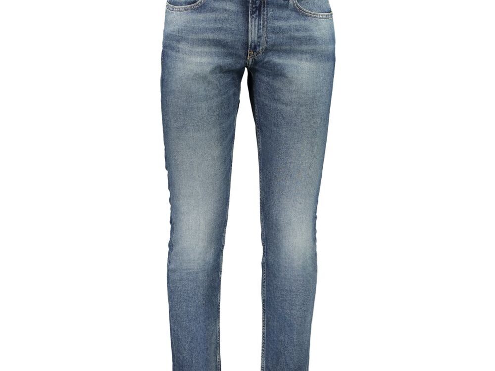 Calvin Klein Blue Cotton Men's Jeans