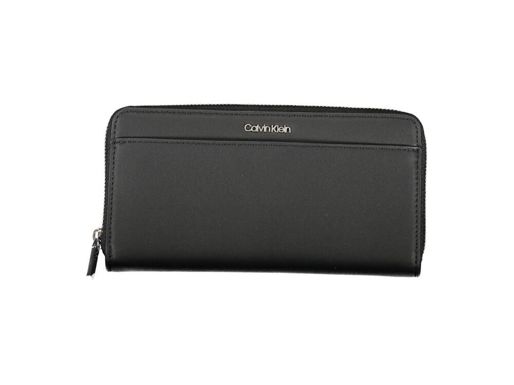 Calvin Klein Black Polyester Women Wallet