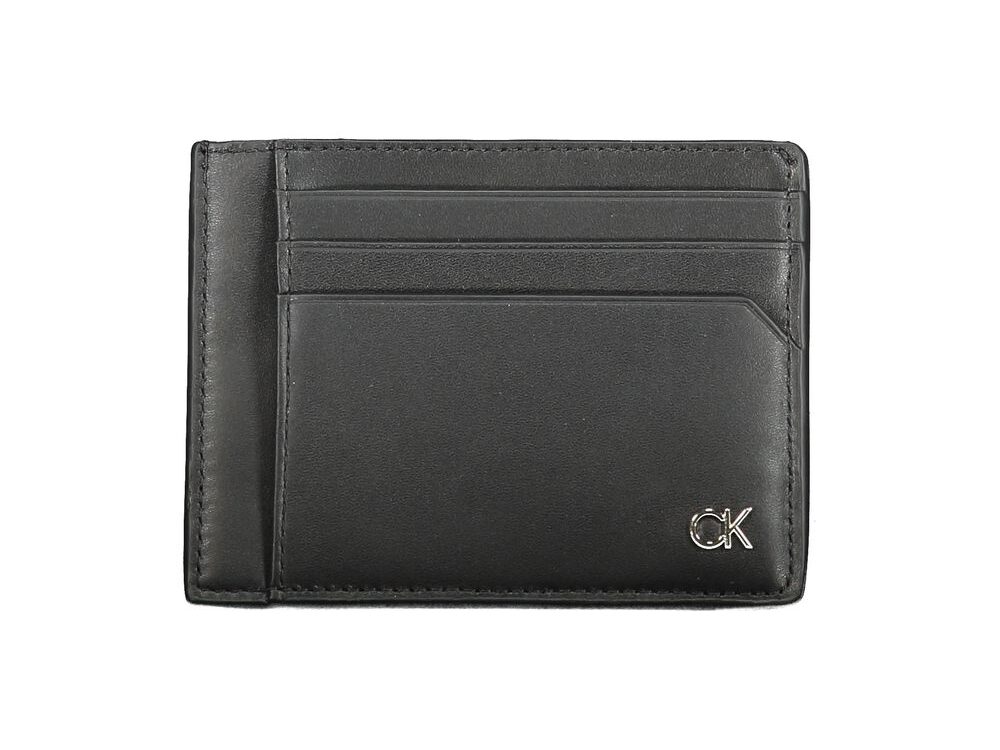 Calvin Klein Black Leather Men Wallet