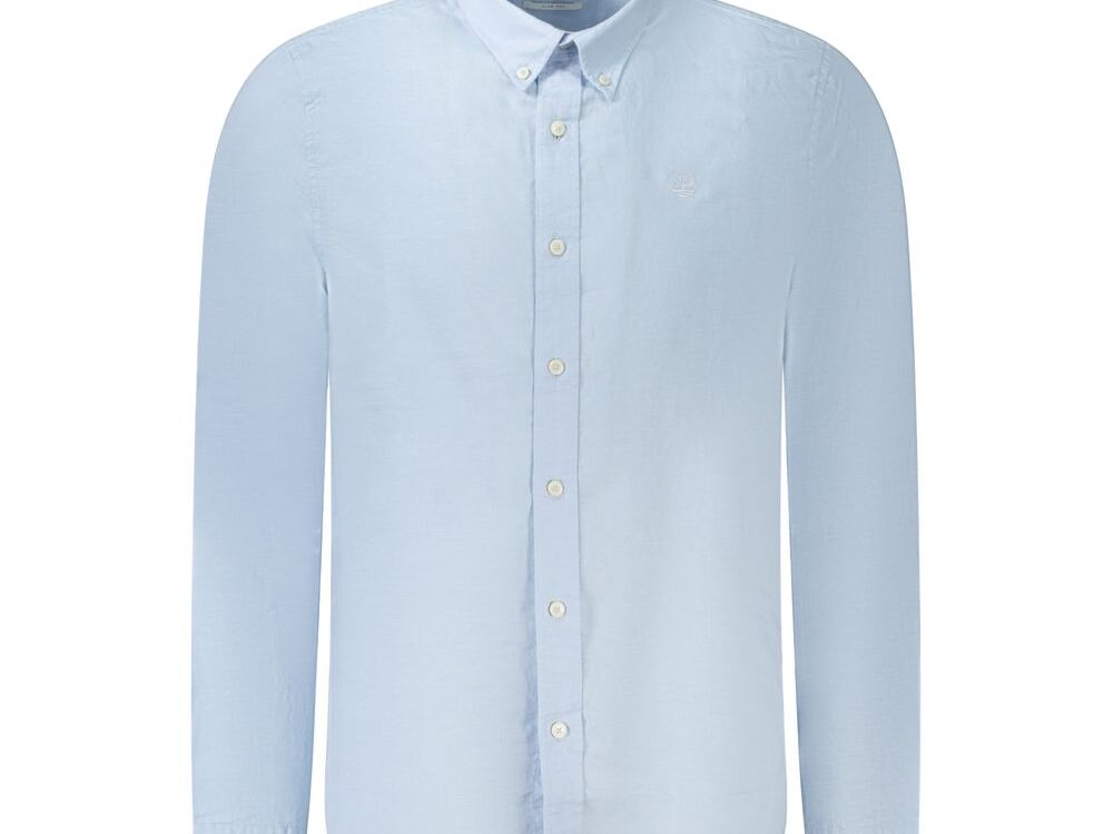 Timberland Azzurro Linen Men's Shirt