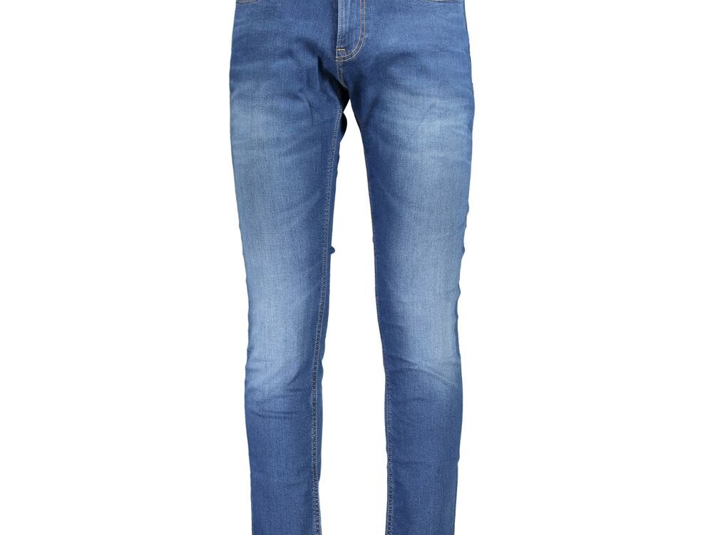 Tommy Hilfiger Blu Cotton Men Jeans