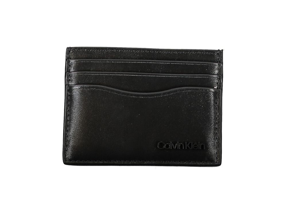 Calvin Klein Nero Leather Men Wallet