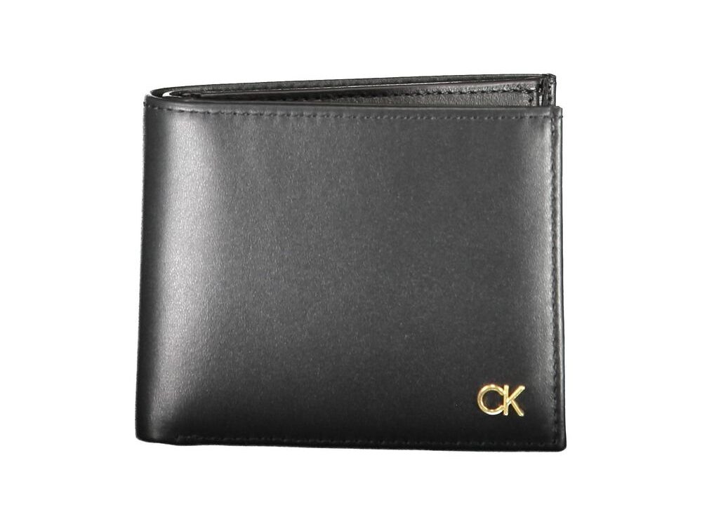 Calvin Klein Black Leather Men Wallet